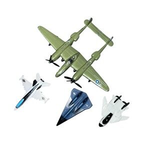 Maisto Tailwinds Diecast Plane Lot P-38 Happy Jack SR-71 F-18 Hornet Military